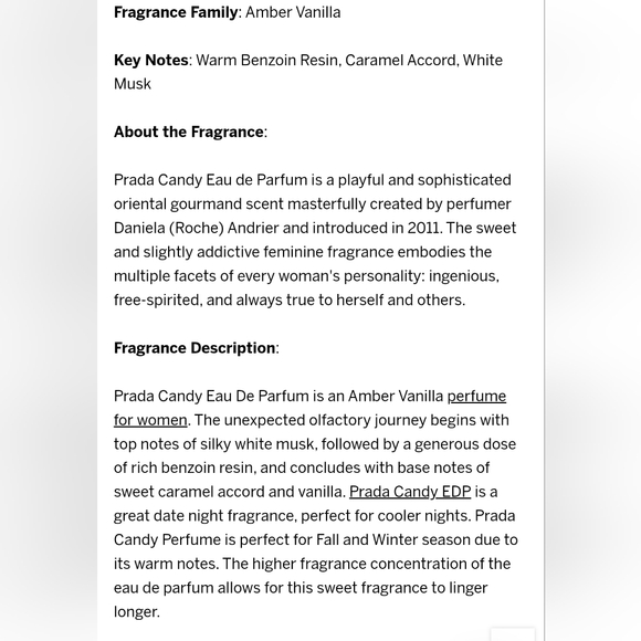 PRADA CANDY TRAVEL SIZE SPRAY 10ml .33 fl oz. - Picture 2 of 5